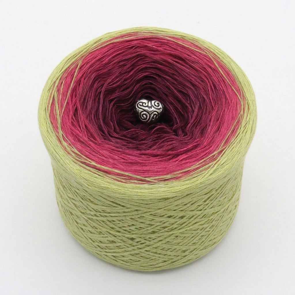 Buntnessel – Farbverlaufsgarn von Chiemseegarn