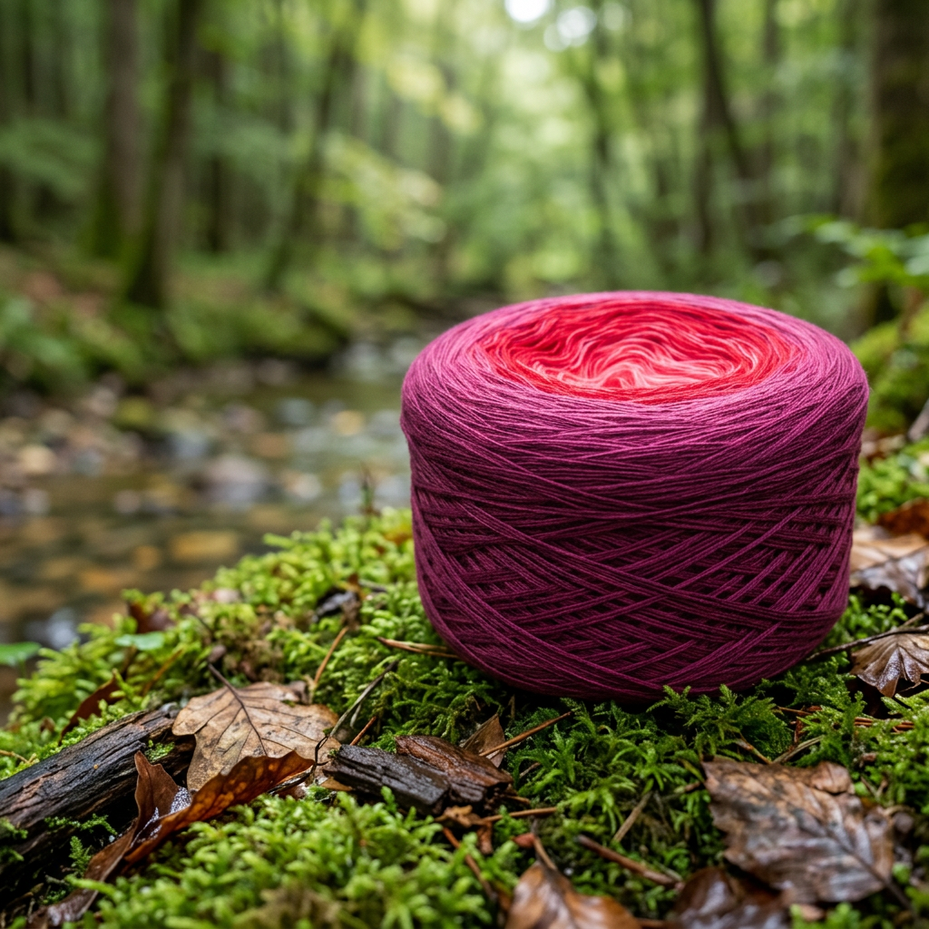 Candystange – Farbverlaufsgarn von Chiemseegarn