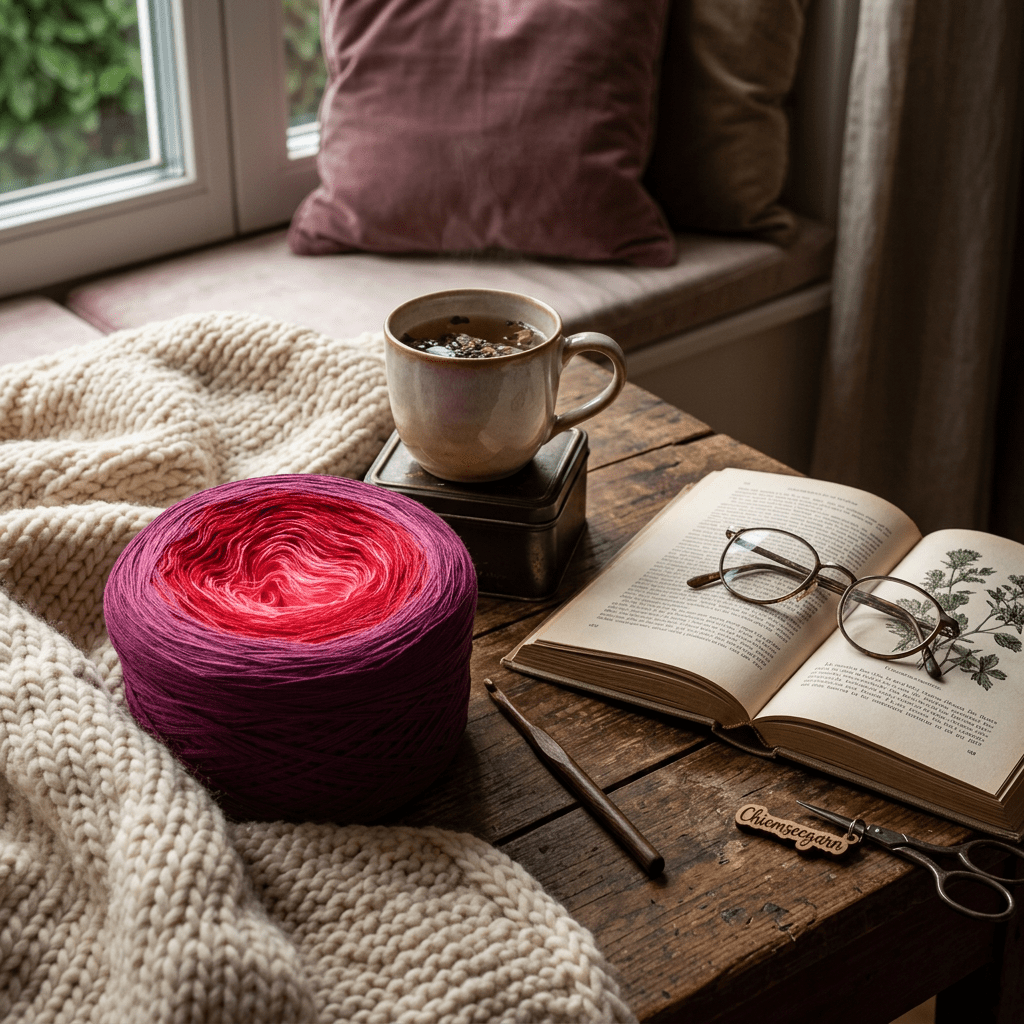 Candystange – Farbverlaufsgarn von Chiemseegarn