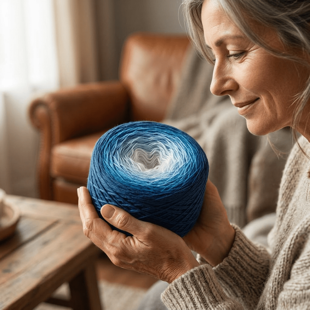 Caprifischer – Farbverlaufsgarn von Chiemseegarn