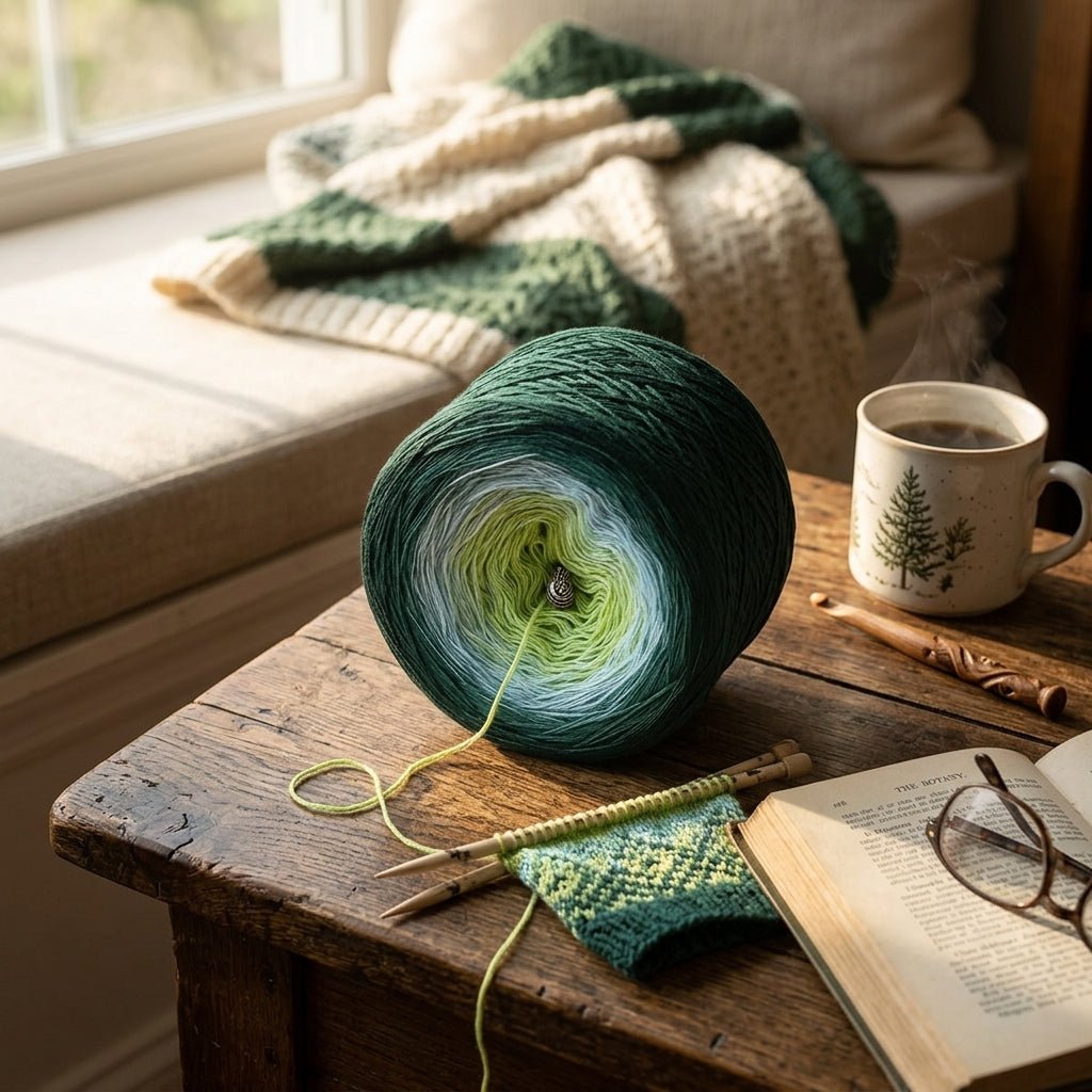 Central Park – Farbverlaufsgarn von Chiemseegarn