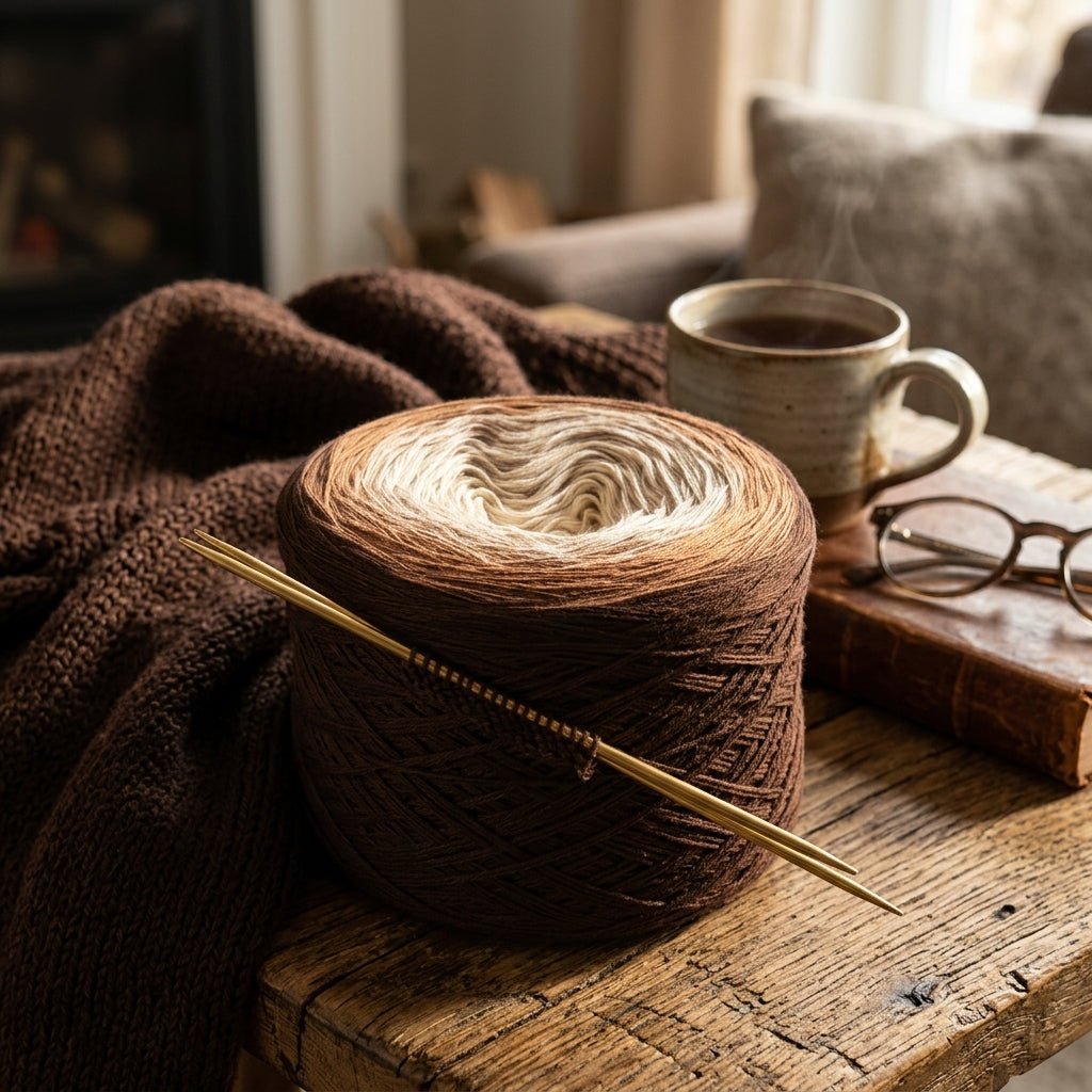 Chai Latte – Farbverlaufsgarn von Chiemseegarn