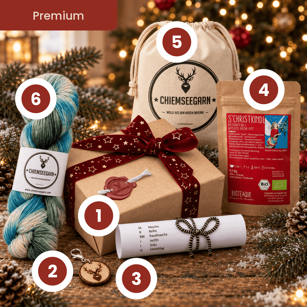 Chiemseegarn Adventskalender 2026 – Adventskalender von Chiemseegarn