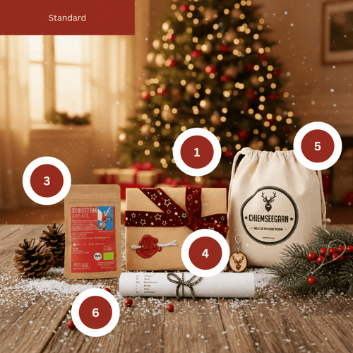 Chiemseegarn Adventskalender 2026 – Adventskalender von Chiemseegarn