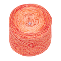 Chroma Twist "Rhabarber Spritz" - Bobbel Wolle und Farbverlaufsgarn von Chiemseegarn
