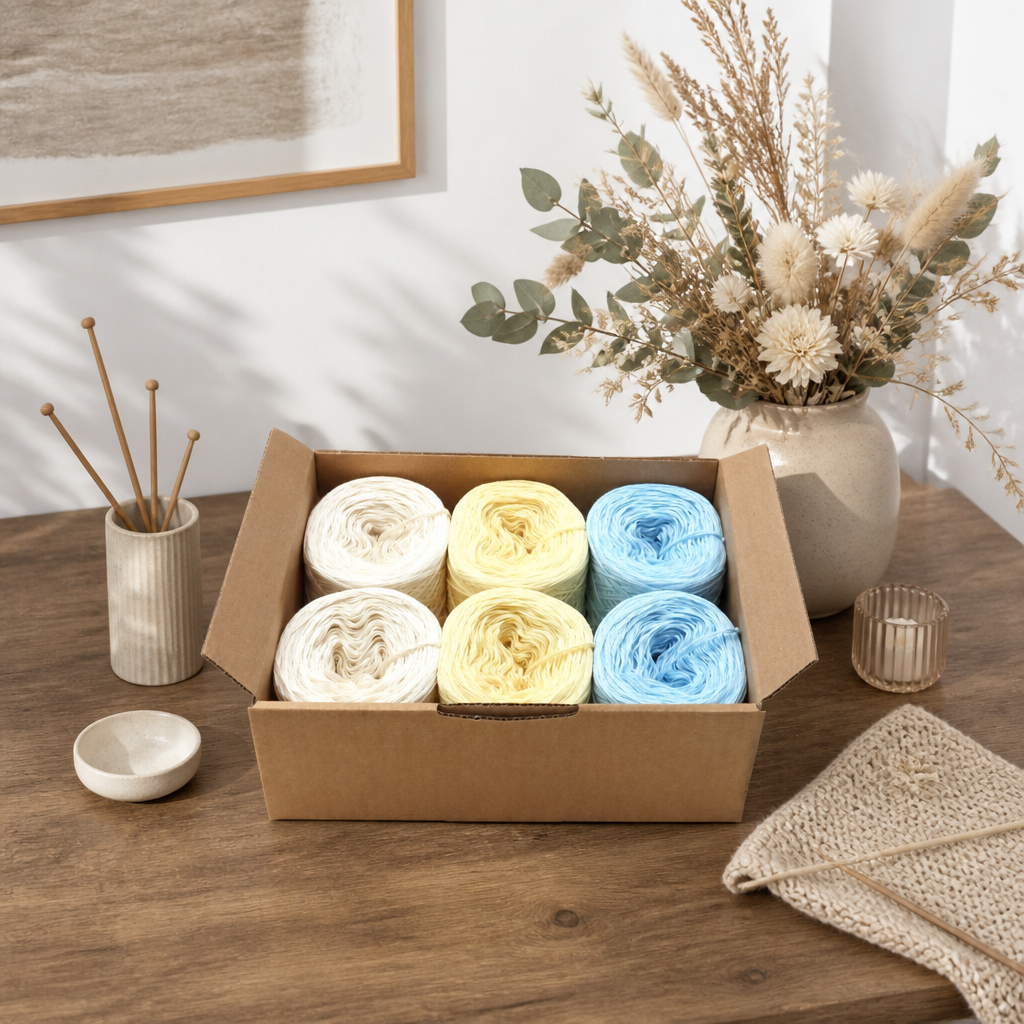 Colourblock Box 6er Baby Blue