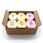 Colour Block Boxen - Bobbel Wolle und Farbverlaufsgarn von Chiemseegarn