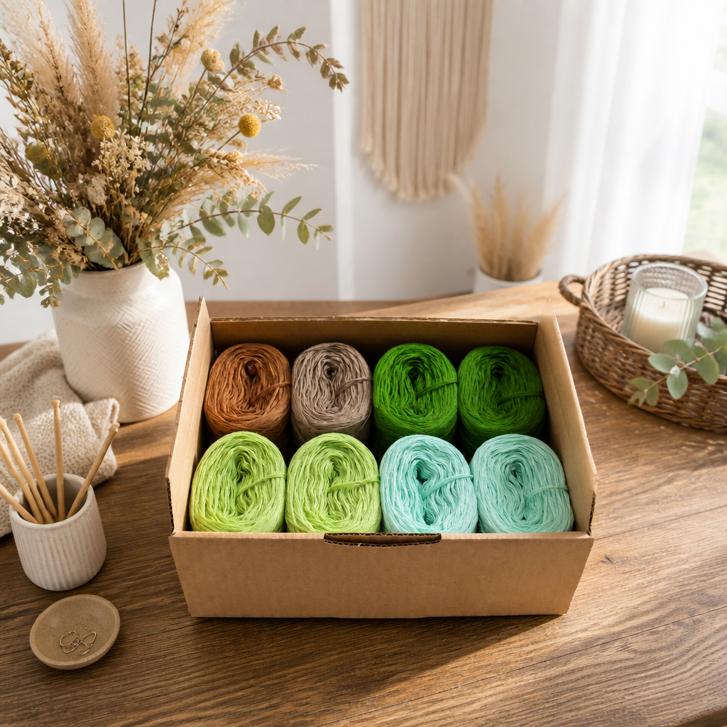 Colour Block Box 8er Vintage Green