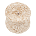 Cremiges Mocca - Bobbel Wolle und Farbverlaufsgarn von Chiemseegarn