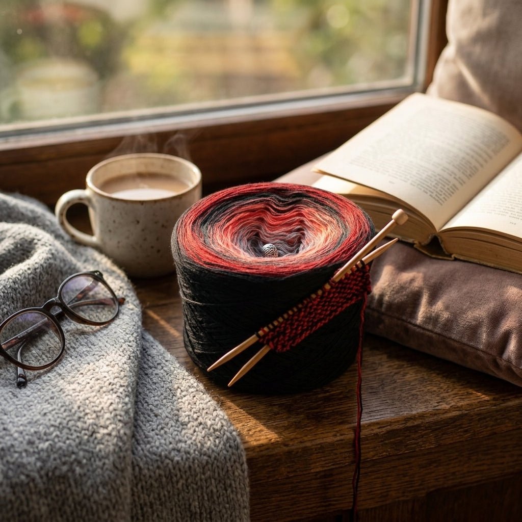 Der wilde Mann – Farbverlaufsgarn von Chiemseegarn