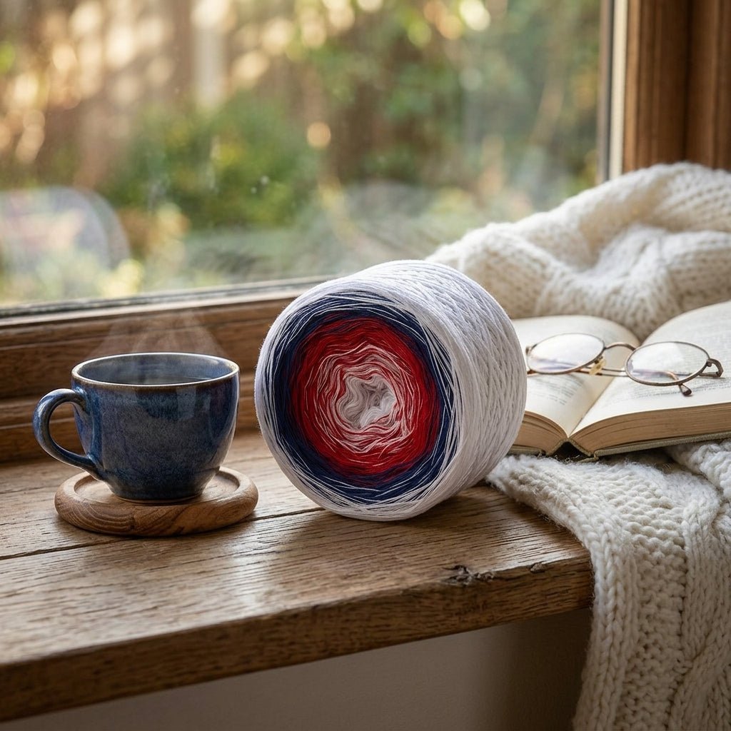 Down Under – Farbverlaufsgarn von Chiemseegarn