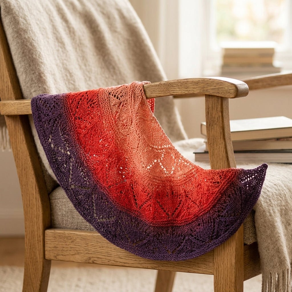 Drachenfeuer – Farbverlaufsgarn von Chiemseegarn