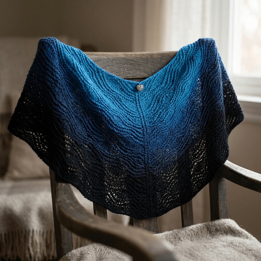 Dunkles Wasser – Farbverlaufsgarn von Chiemseegarn