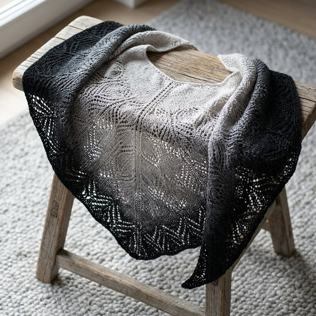 Eiffelturm – Farbverlaufsgarn von Chiemseegarn