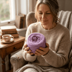 Einfarbiges gefachtes Garn "Amethyst" – Einfarbiges Garn von Chiemseegarn