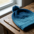 Einfarbiges gefachtes Garn "Atlantik" – Einfarbiges Garn von Chiemseegarn
