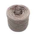 Einfarbiges gefachtes Garn "Beton" - Bobbel Wolle und Farbverlaufsgarn von Chiemseegarn
