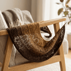 Einfarbiges gefachtes Garn "Braun" – Einfarbiges Garn von Chiemseegarn