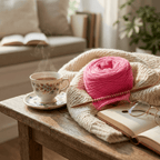 Einfarbiges gefachtes Garn "Candy" – Einfarbiges Garn von Chiemseegarn