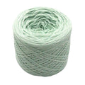 Einfarbiges gefachtes Garn "Erbse" - Bobbel Wolle und Farbverlaufsgarn von Chiemseegarn