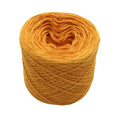 Einfarbiges gefachtes Garn "Kurkuma" - Bobbel Wolle und Farbverlaufsgarn von Chiemseegarn