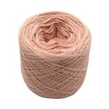 Einfarbiges gefachtes Garn "Peach" - Bobbel Wolle und Farbverlaufsgarn von Chiemseegarn
