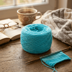 Einfarbiges gefachtes Garn "Riviera" – Einfarbiges Garn von Chiemseegarn
