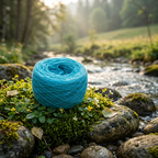 Einfarbiges gefachtes Garn "Riviera" – Einfarbiges Garn von Chiemseegarn