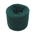 Einfarbiges gefachtes Garn "Smaragd" - Bobbel Wolle und Farbverlaufsgarn von Chiemseegarn