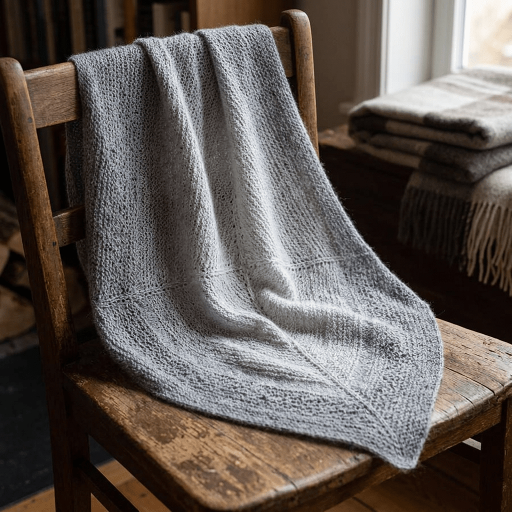 Einfarbiges gefachtes Garn "Zinn" – Einfarbiges Garn von Chiemseegarn