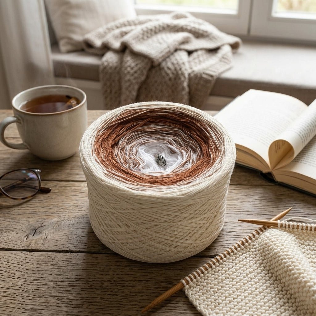 Eisbär – Farbverlaufsgarn von Chiemseegarn