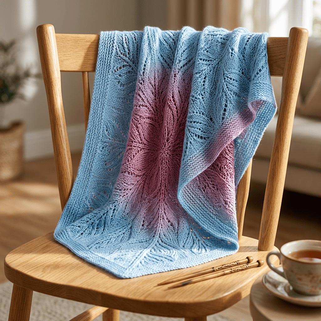 Eisblume – Farbverlaufsgarn von Chiemseegarn