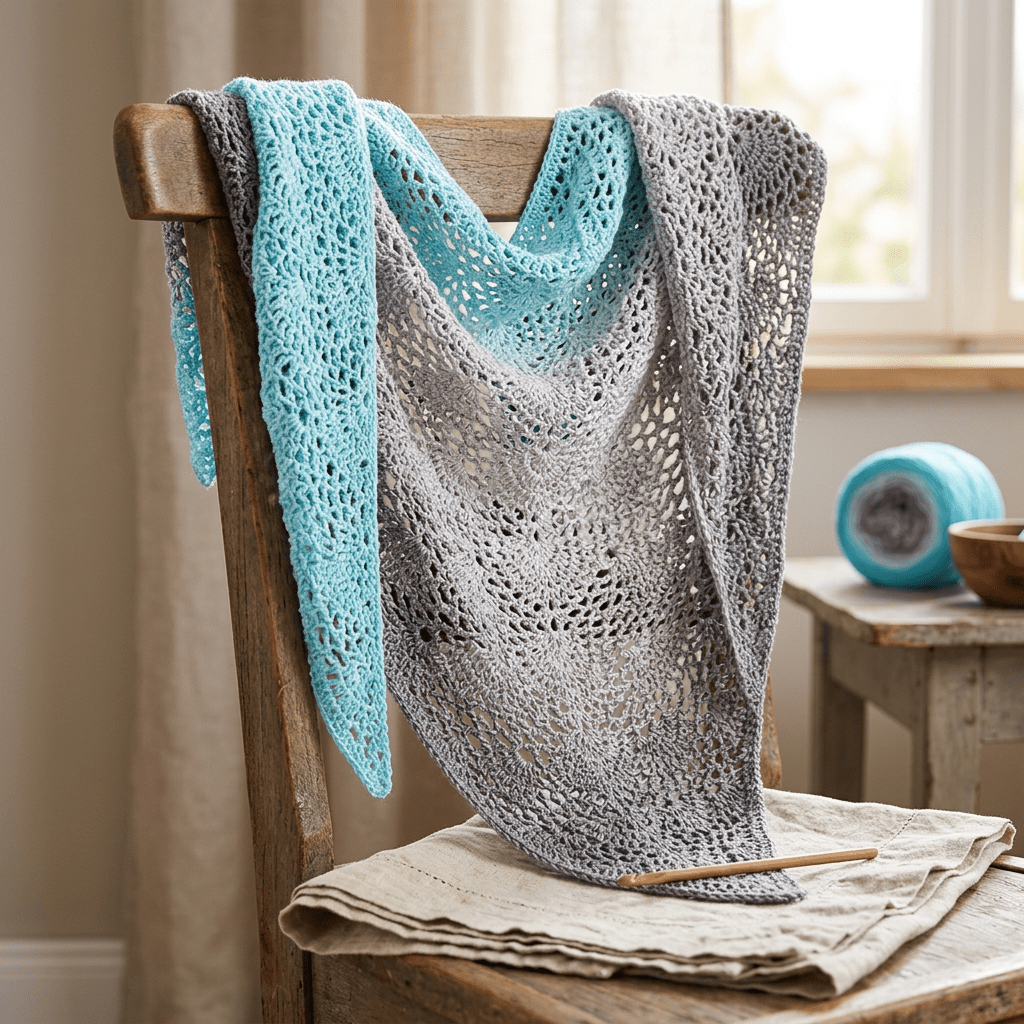 Eiskönigin – Farbverlaufsgarn von Chiemseegarn