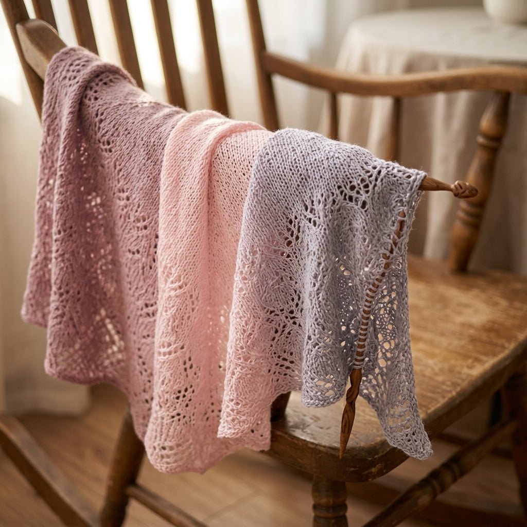 Eisrose – Farbverlaufsgarn von Chiemseegarn