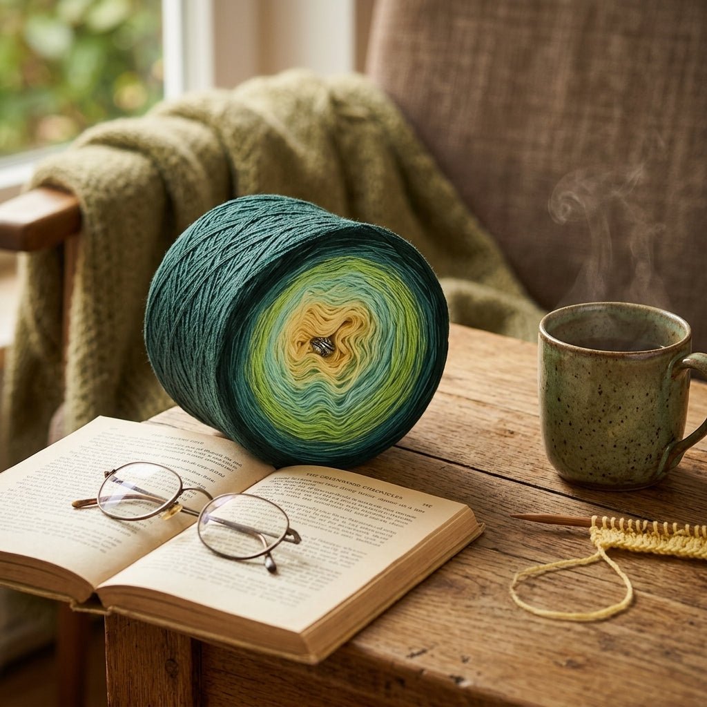 Elfen und Trolle – Farbverlaufsgarn von Chiemseegarn