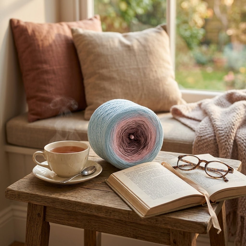 Elfentanz – Farbverlaufsgarn von Chiemseegarn