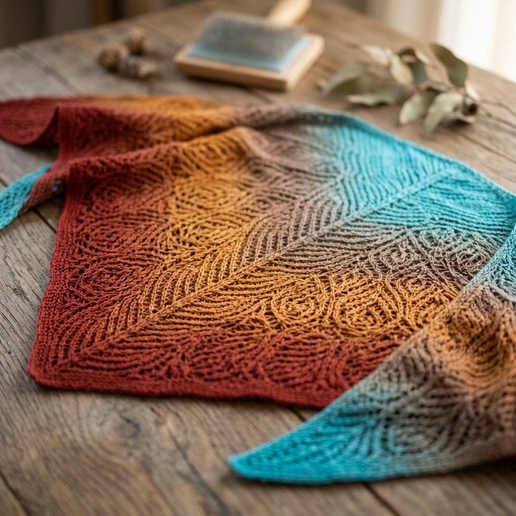 Farben Australiens – Farbverlaufsgarn von Chiemseegarn