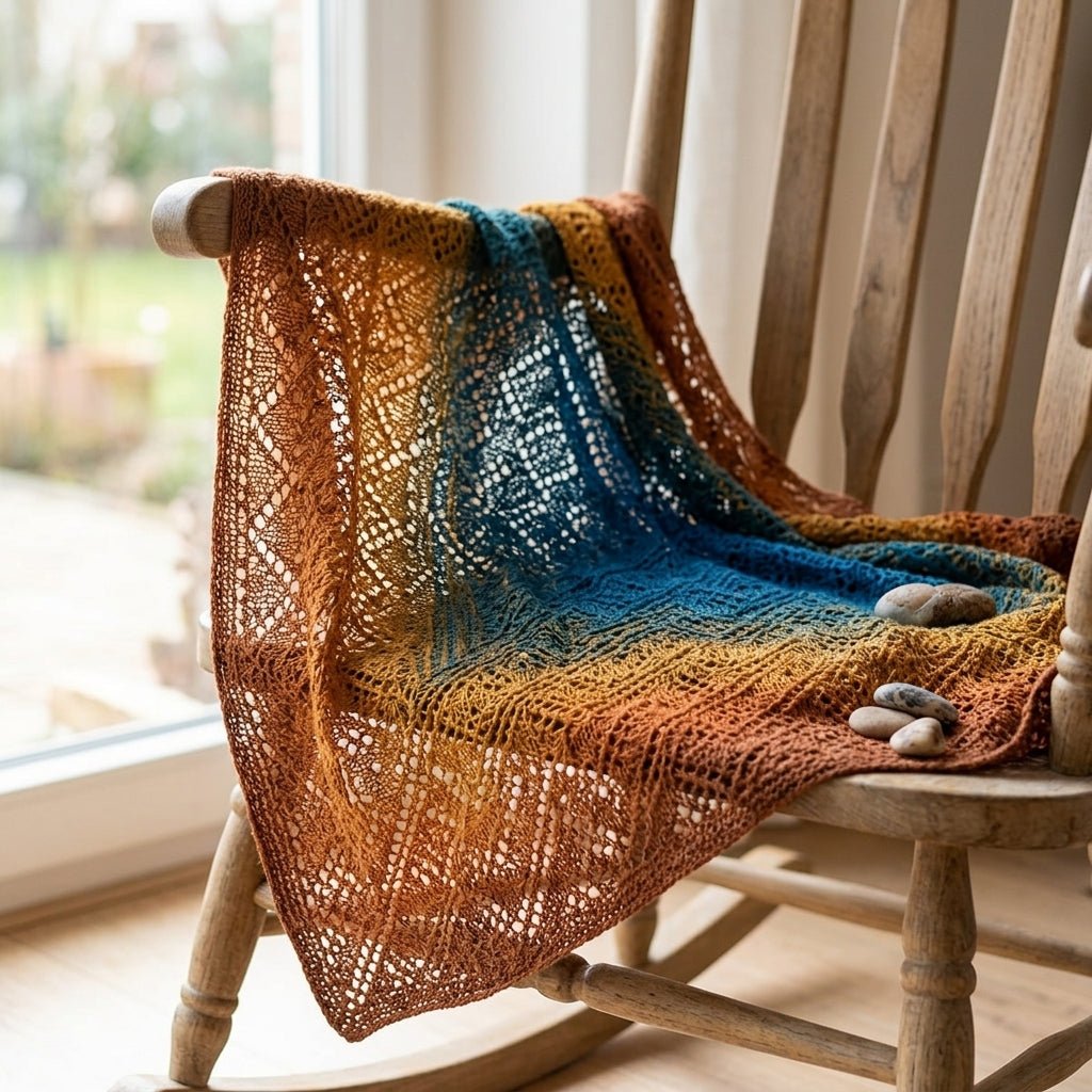 Felsen am Meer – Farbverlaufsgarn von Chiemseegarn