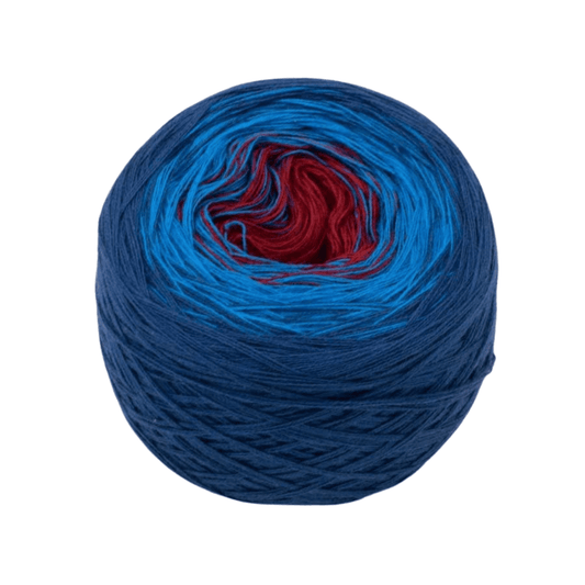 Ferner Leuchtturm - Bobbel Wolle und Farbverlaufsgarn von Chiemseegarn