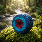 Ferner Leuchtturm – Farbverlaufsgarn von Chiemseegarn