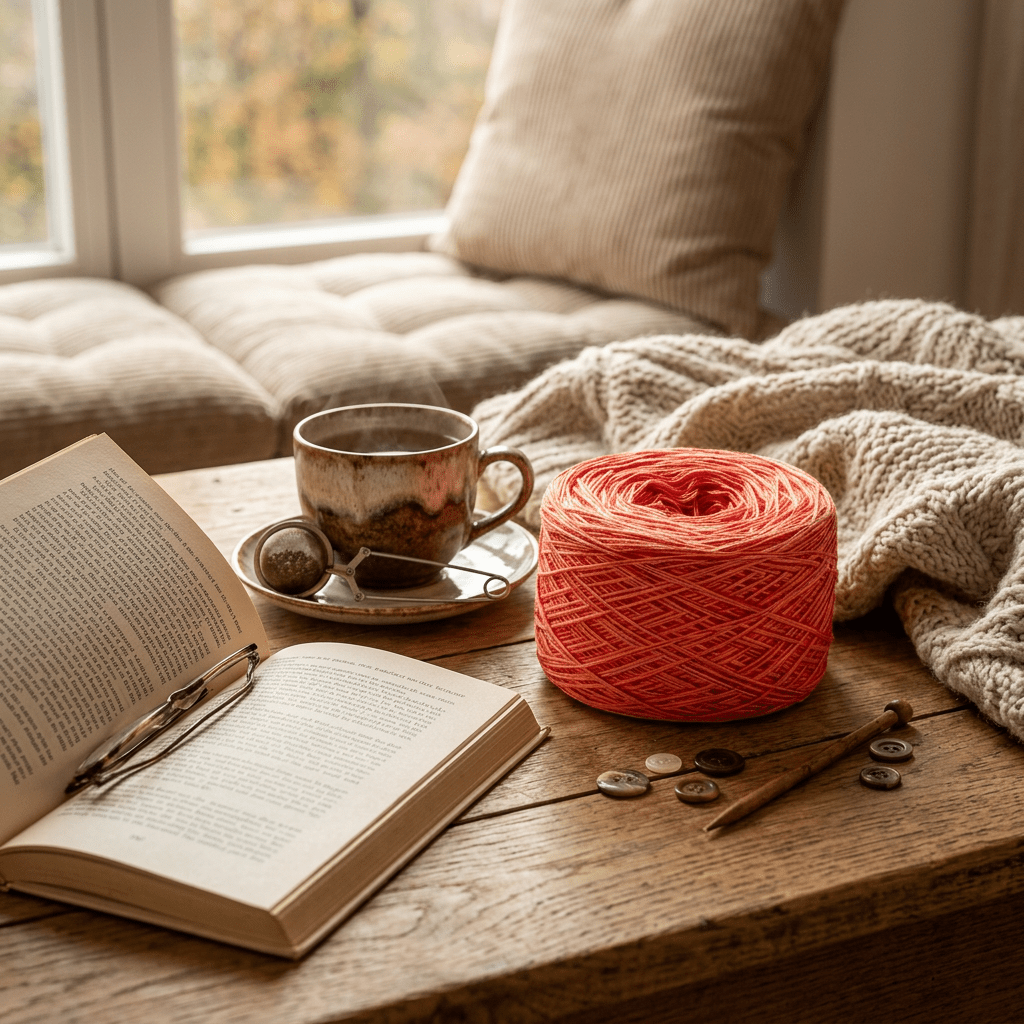 Feuersturm – Konfettigarn von Chiemseegarn