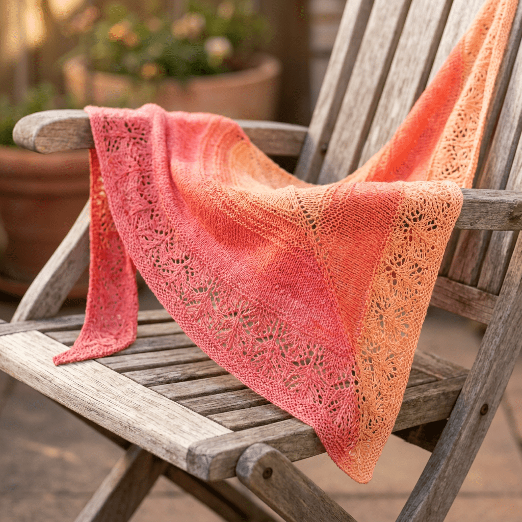 Feuersturm – Konfettigarn von Chiemseegarn