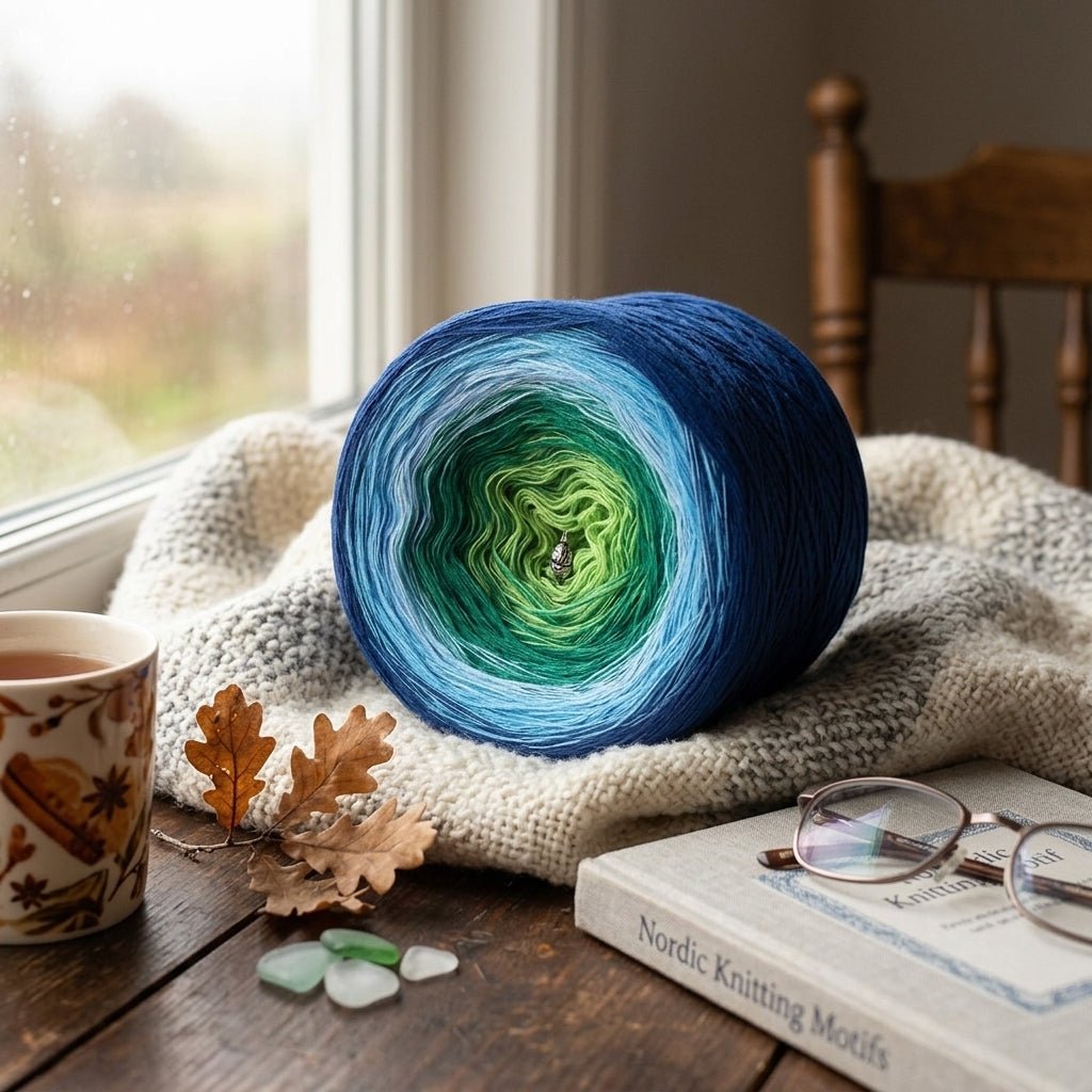 Fjord – Farbverlaufsgarn von Chiemseegarn