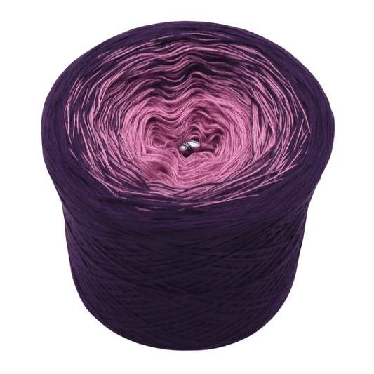 Fliedertraum - Bobbel Wolle und Farbverlaufsgarn von Chiemseegarn