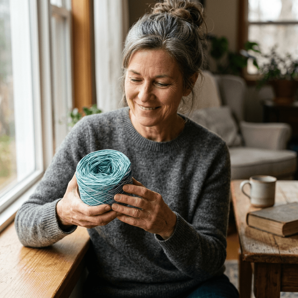 Frisch gemäht – Konfettigarn von Chiemseegarn