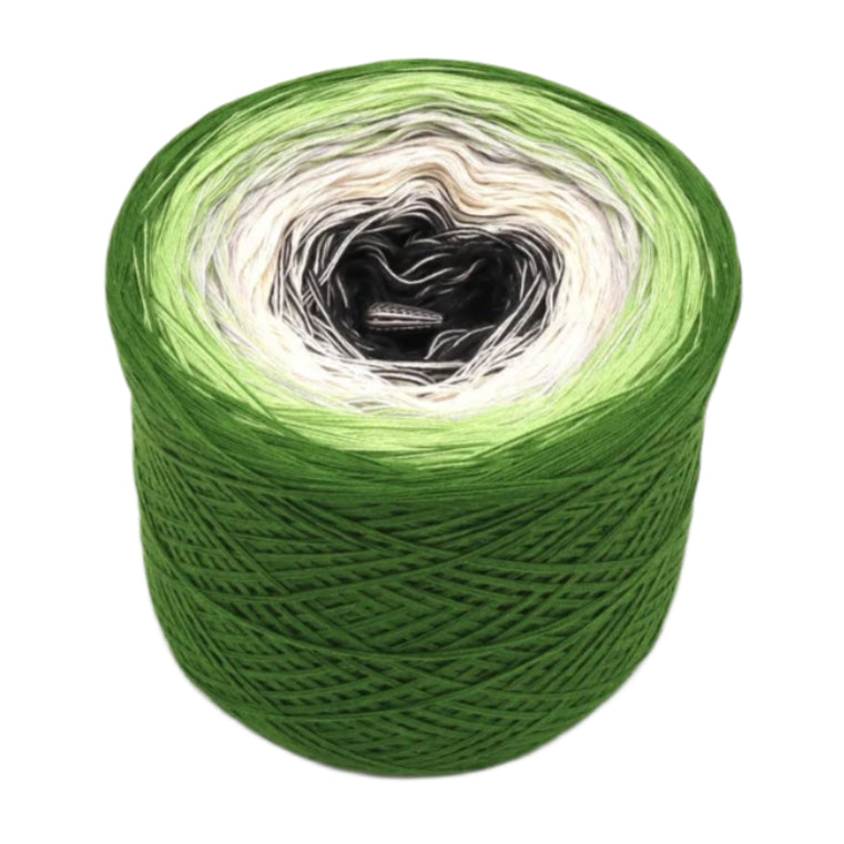 Frühling am Berg - Bobbel Wolle und Farbverlaufsgarn von Chiemseegarn