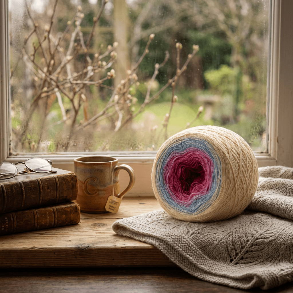 Frühlingsduft – Farbverlaufsgarn von Chiemseegarn