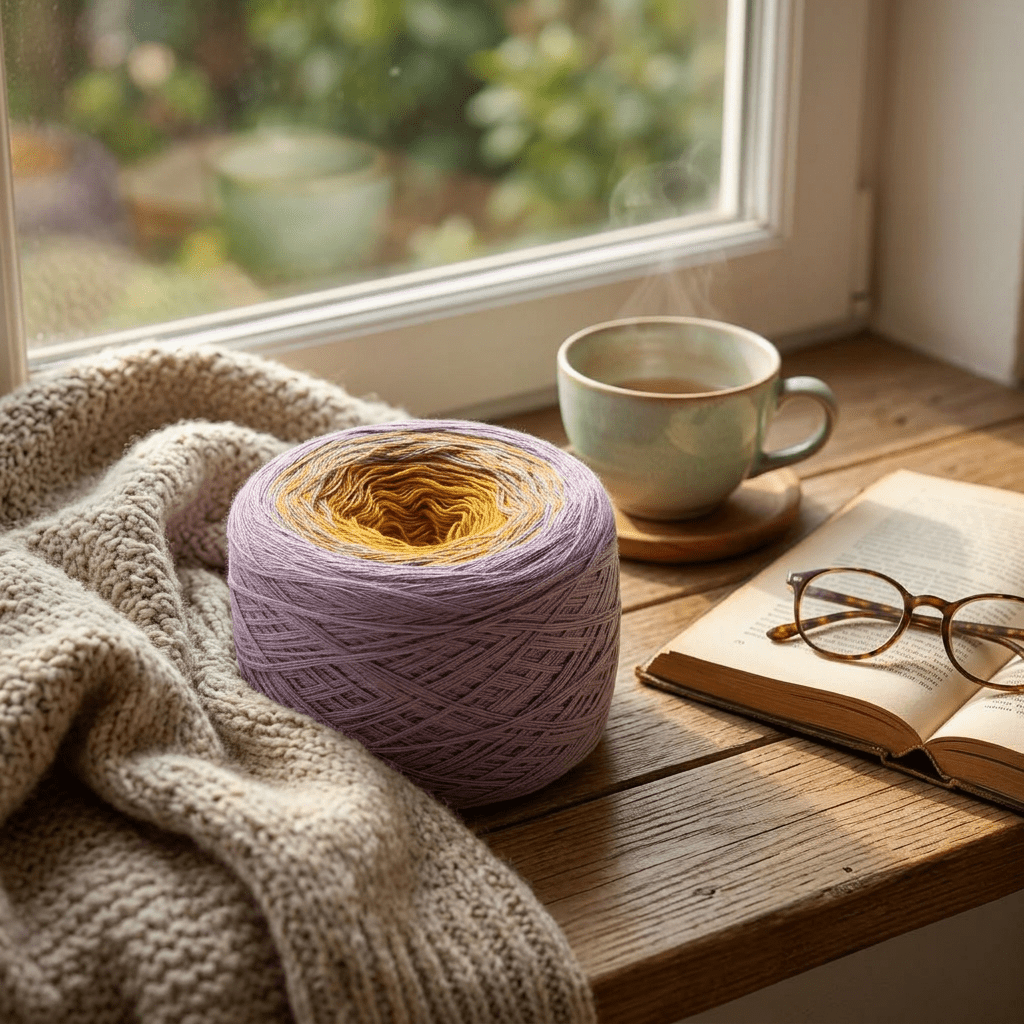 Frühlingserwachen – Farbverlaufsgarn von Chiemseegarn