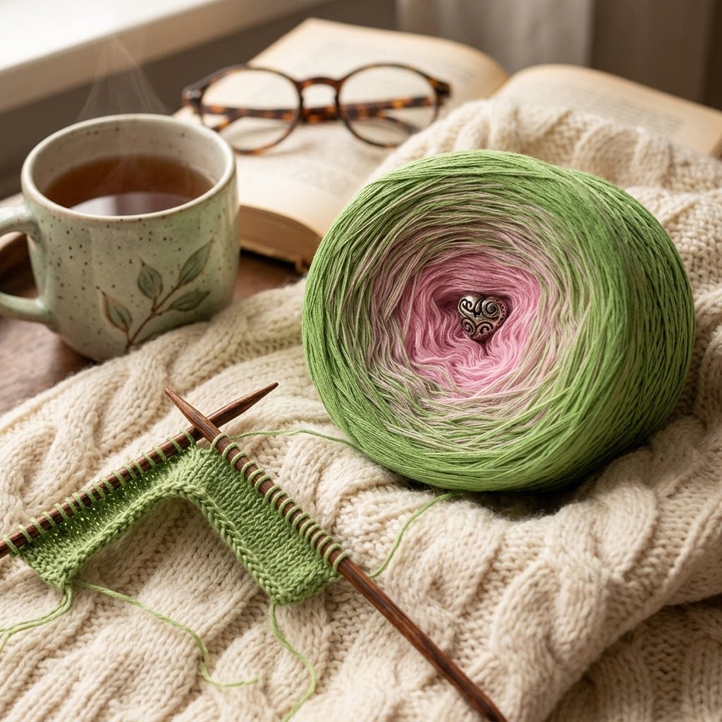 Frühlingslied – Farbverlaufsgarn von Chiemseegarn