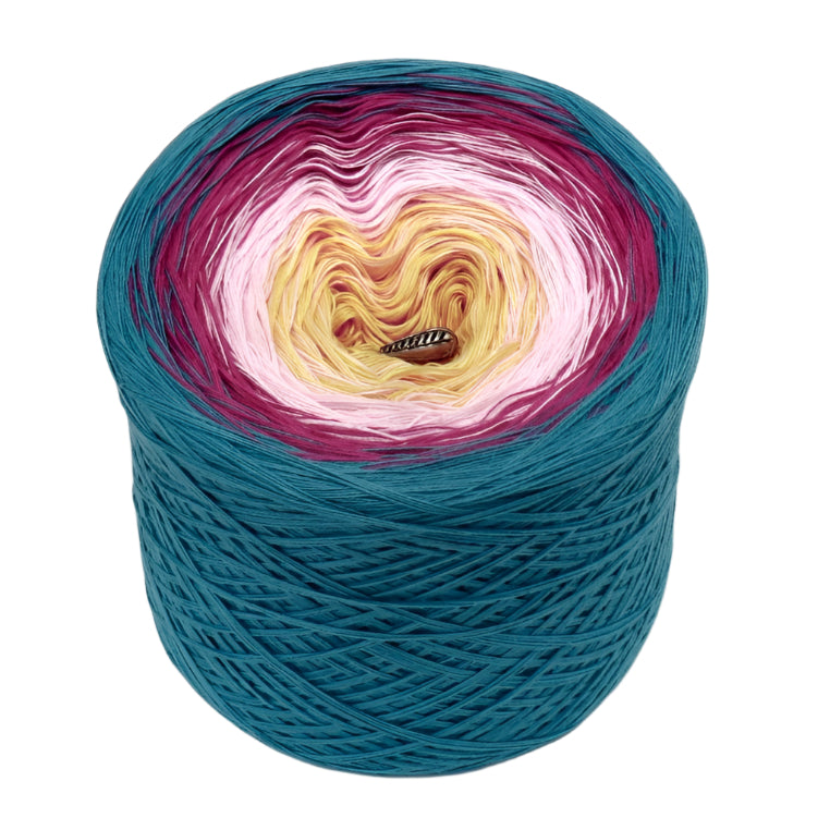 Frühlingsmelodie – Farbverlaufsgarn von Chiemseegarn